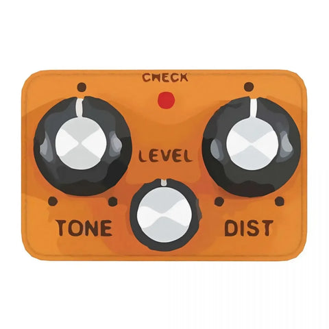 Navak Carpet Guitar Bathroom Mat Boss DS-1 Distortion Pedal Rug Home Doormat Living Room Carpet Entrance Door