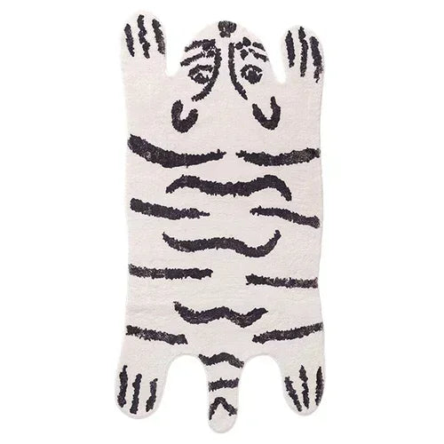 Navak Carpet Exclusive Picks Cartoon Leopard Carpet For Cooling And Warmth, Home Decoration, Bedroom Plush Floor Mat, Living Room Rest Area Floor Mat
