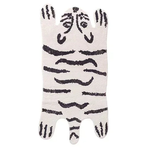 Navak Carpet Exclusive Picks Cartoon Leopard Carpet For Cooling And Warmth, Home Decoration, Bedroom Plush Floor Mat, Living Room Rest Area Floor Mat