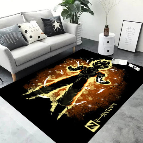 Navak Carpet Daily Picks Area Rugs Anime Son Goku Dragon Ball Z Super Saiyan Goku Ultra Instinct Printed Handmade Carpet for Home Decor