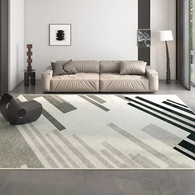 Navak Carpet Nordic Style Carpets for Living Room Washable Bedroom Decor Geometric Pattern Carpet Luxury Lounge Rug Home Large Area Floor Mat