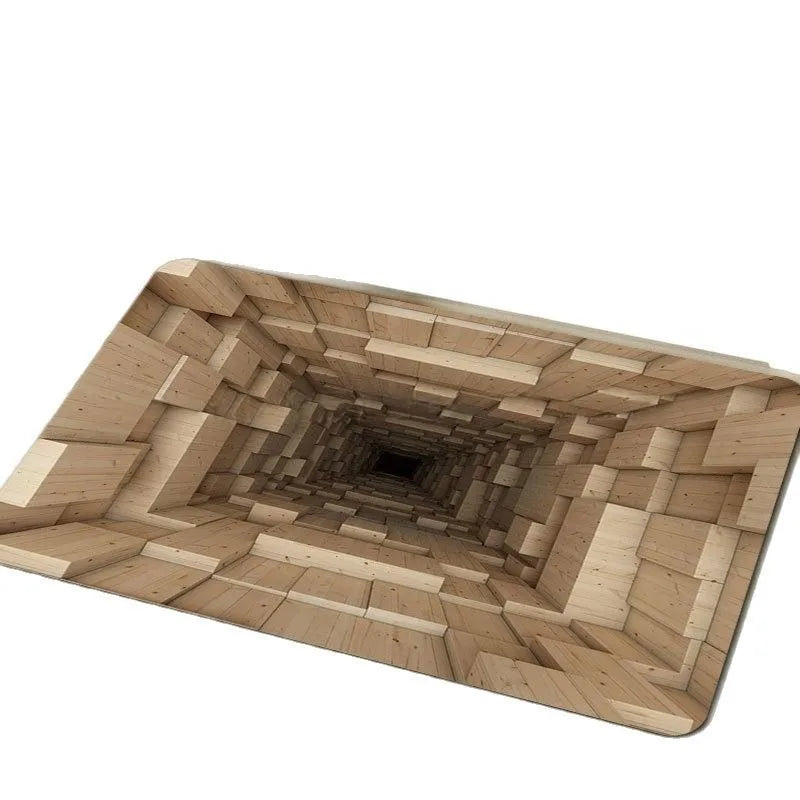 Navak Carpet Exclusive Picks Summer Carpet Entrance Door Visual Three-Dimensional Floor Mat Planting e-Sports Room Abyss Mat Home Decoration