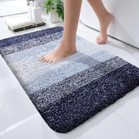Navak Carpet Kitinjoy Bathroom Rug Mat extra Soft Absorbent Microfiber Bath Mat Non-Slip Plush Shaggy Machine Wash Carpet Bathroom Floor Rugs