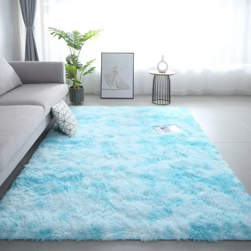 Navak Carpet Exclusive Picks Tie-dye Carpet Living Room Coffee Table Cushion Shaggy Washable Bedroom Modern Scandinavian Soft Cozy Mat Home Decor Rug