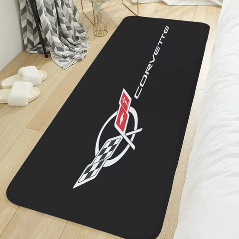 Navak Carpet Bedroom Rug T-Corvettes Living Room Floor Carpet Slip-resistant Hallway Kitchen Porch Foot Mat Non-slip Doormat Entrance Door