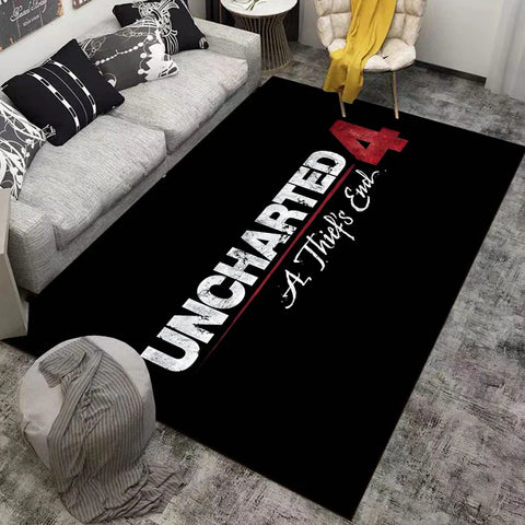 Navak Carpet Game-Uncharted Area Rug,Carpet for Home Living Room Bedroom Sofa Doormat Kitchen Decor,Non-slip Floor Mat Home Accessories