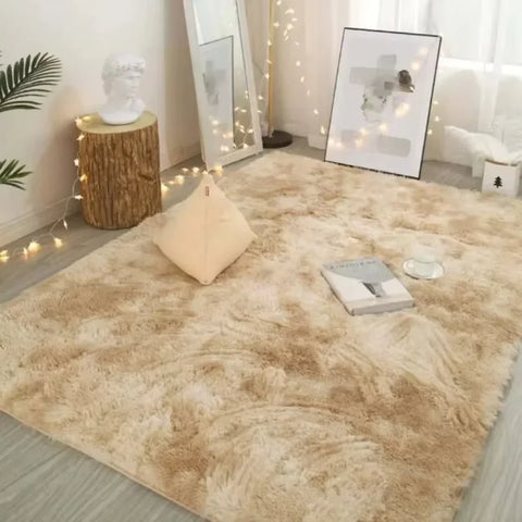 Navak Carpet Furry Room Decoration Super Soft Large Area Full Carpet Floor Mat Modern Winter Thick Tea Table Rugs for Bedroom Living Room Rug
