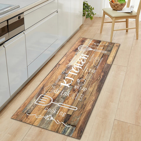 Navak Carpet Kitchen Mat Entrance Doormat Home Living Room Hallway Decoration Carpet House Balcony Bath Door Bedroom Floor Non-Slip Foot Rug