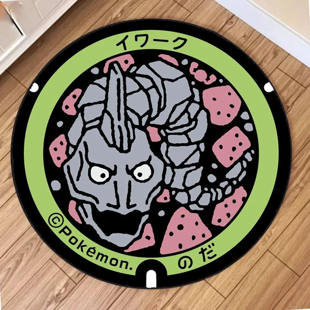 Navak Carpet NEW Daily Picks Kawaii Pokemon Rug for Living Room Decor Lounge Balcony Sofa Mat Bedroom Soft Rug Swivel Chair Mat Kids Gift