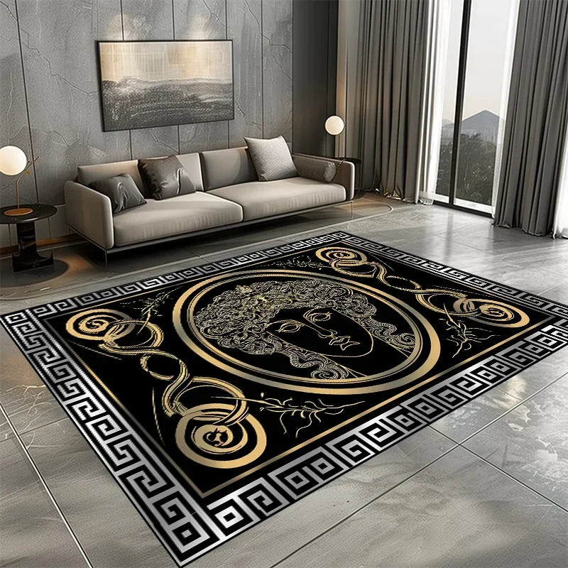 Navak Carpet Modern Luxury Carpet for Living Room Fashion Design Big Size Rugs Cloakroom Non-slip Floor Mats Bedroom Bedside Soft Carpets