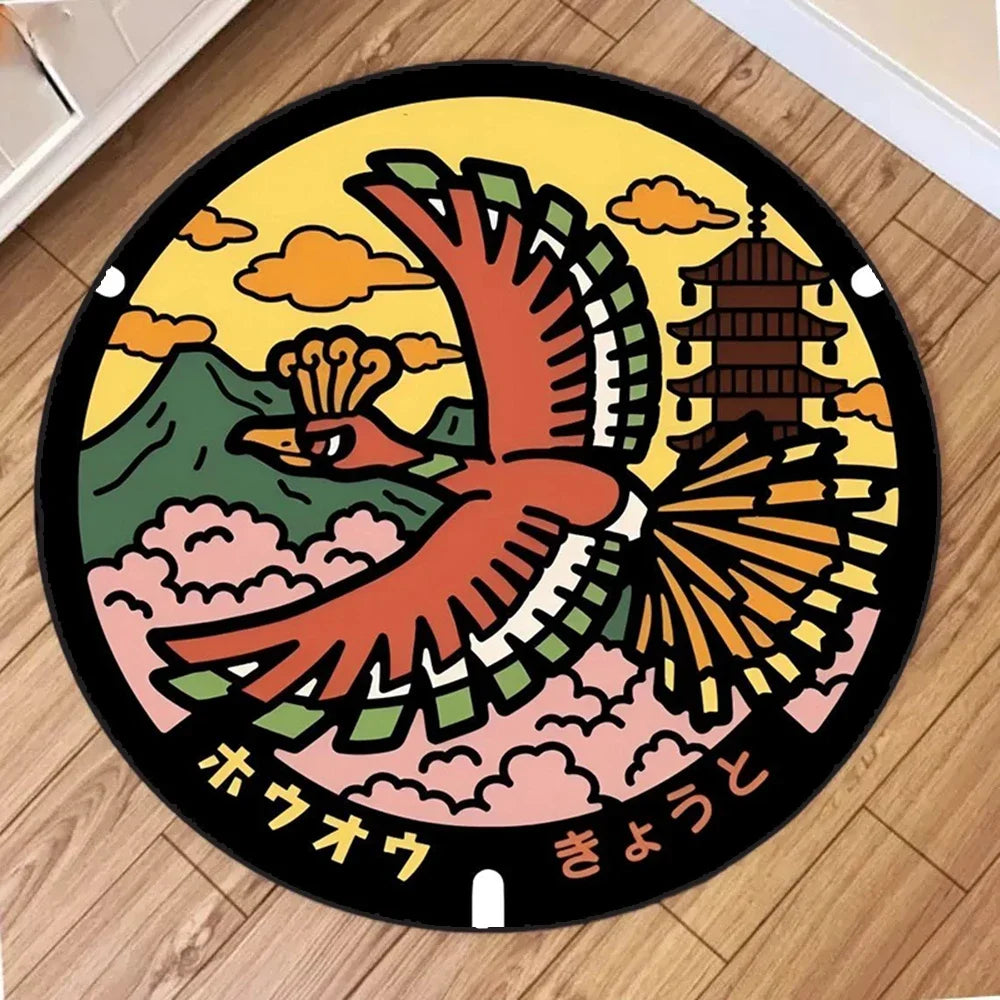 Navak Carpet NEW Daily Picks Kawaii Pokemon Rug for Living Room Decor Lounge Balcony Sofa Mat Bedroom Soft Rug Swivel Chair Mat Kids Gift