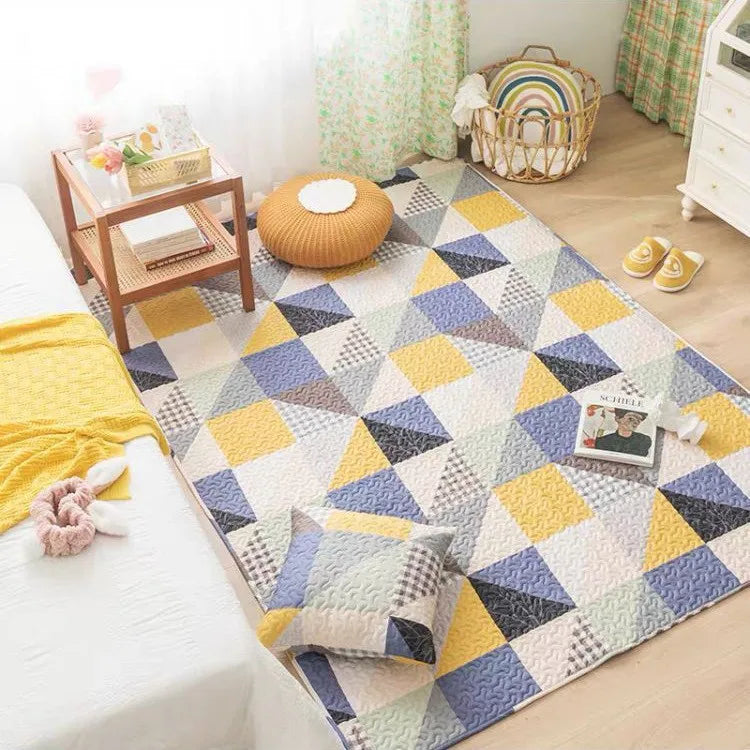 Navak Carpet Floor Mats Thickness Cotton Cushion Baby Crawling Carpets Nursery Bedroom Nap Mat Children's Play Rug Living Room Kid's Seat Pad