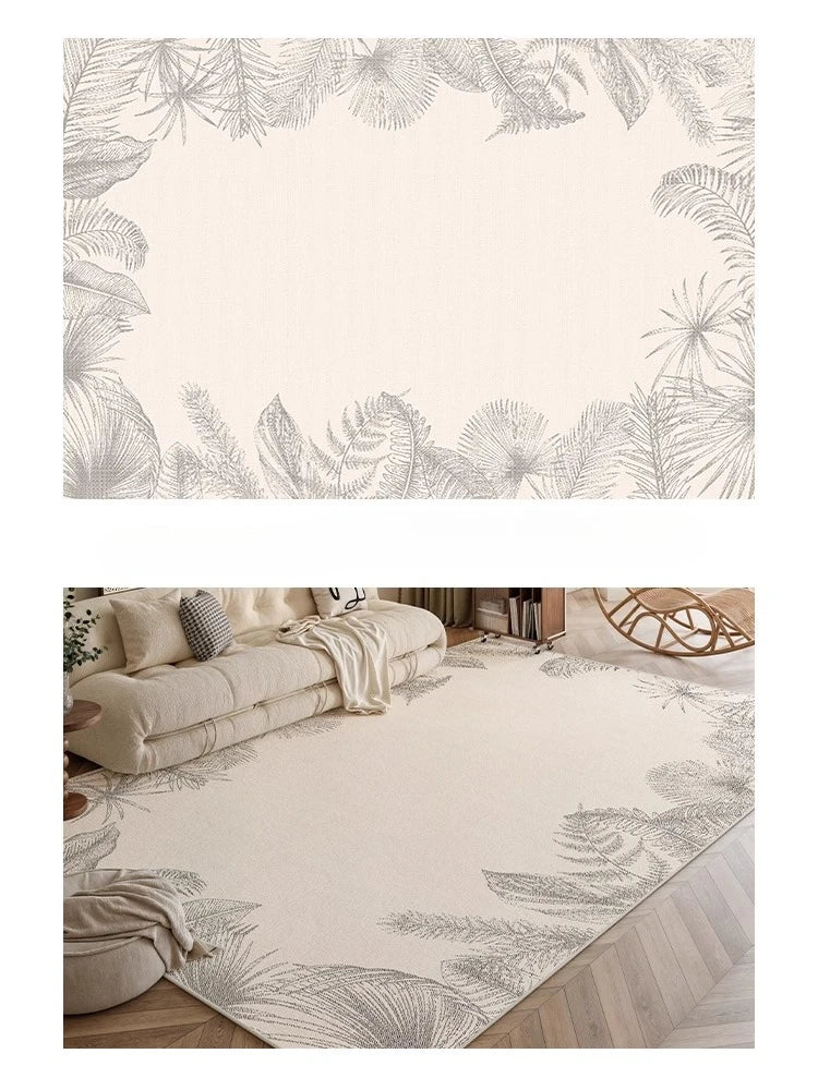 Navak Carpet Cream Style Rugs for Bedroom Large Area Living Room Decoration Non-slip Carpet Thickend Plush Lounge Rug Fluffy Soft Bedside Rug
