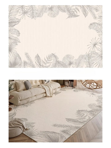 Navak Carpet Cream Style Rugs for Bedroom Large Area Living Room Decoration Non-slip Carpet Thickend Plush Lounge Rug Fluffy Soft Bedside Rug