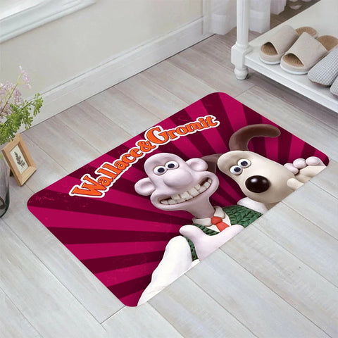 Navak Carpet A-Wallace and A-Gromit Floor Mat Carpets Kitchen Rug Home Doormat Entrance Door Balcony Rugs Room Mats Foot Carpet Bathroom Bath
