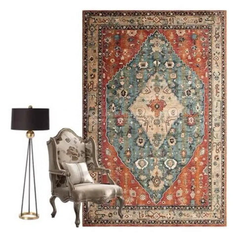 Navak Carpet Exclusive Picks Nordic Large Carpet Living Room Retro Style Bedroom Floor Mat Moroccan Home Decor Sofa Tea Table Large Area Carpet