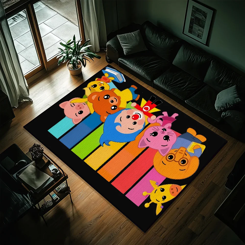 Navak Carpet Cartoon P-Plim P-Plim small carpet Bedside Kitchen Bath Living Home House Bedroom Floor Mat Doormat Large Carpet Rug Decoration