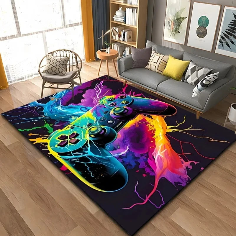 Navak Carpet 3D Game Controller Carpet Anime Carpet Living Room Decoration Rugs for Bedroom Carpets for Super Sized Gaming Carpet