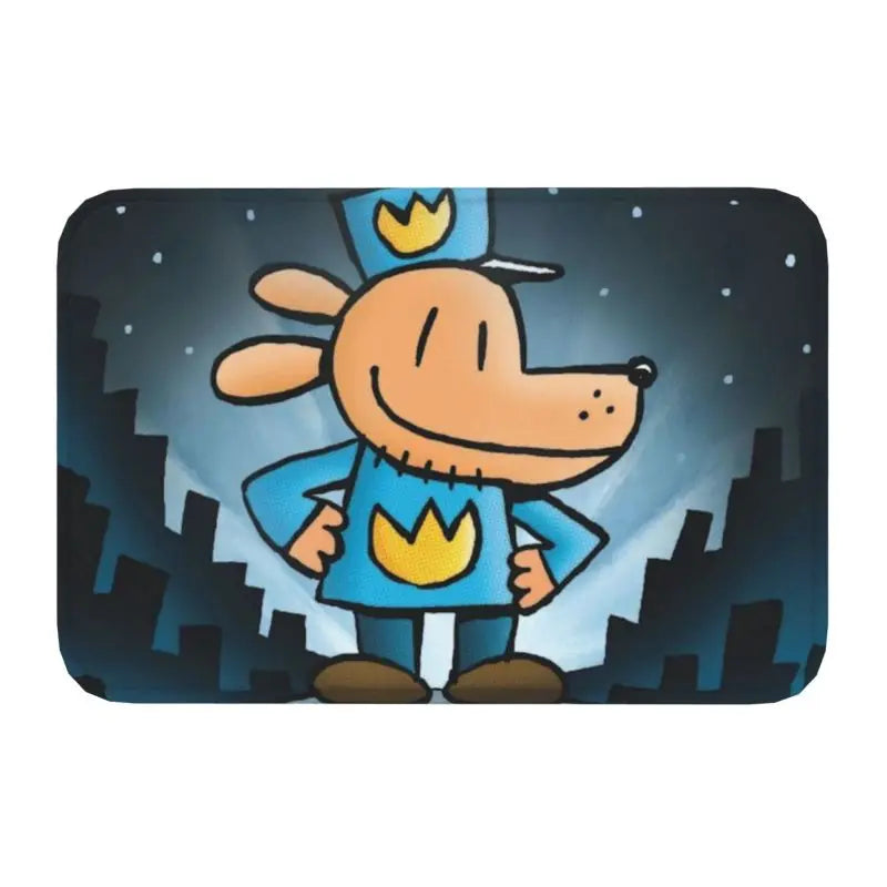 Navak Carpet Custom Dogs Man Doormat Mat Anti-Slip Bath Kitchen Toilet Rug Carpet 40*60cm