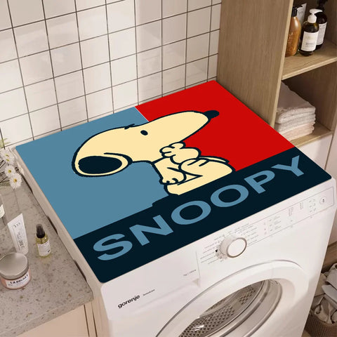 Navak Carpet Cute Cartoon Dog-S-SnoopyS Printed Dish Drying Mat Super Absorbent Coffee Drain Pad Tableware Quick Dry Rug Kitchen Dinnerware