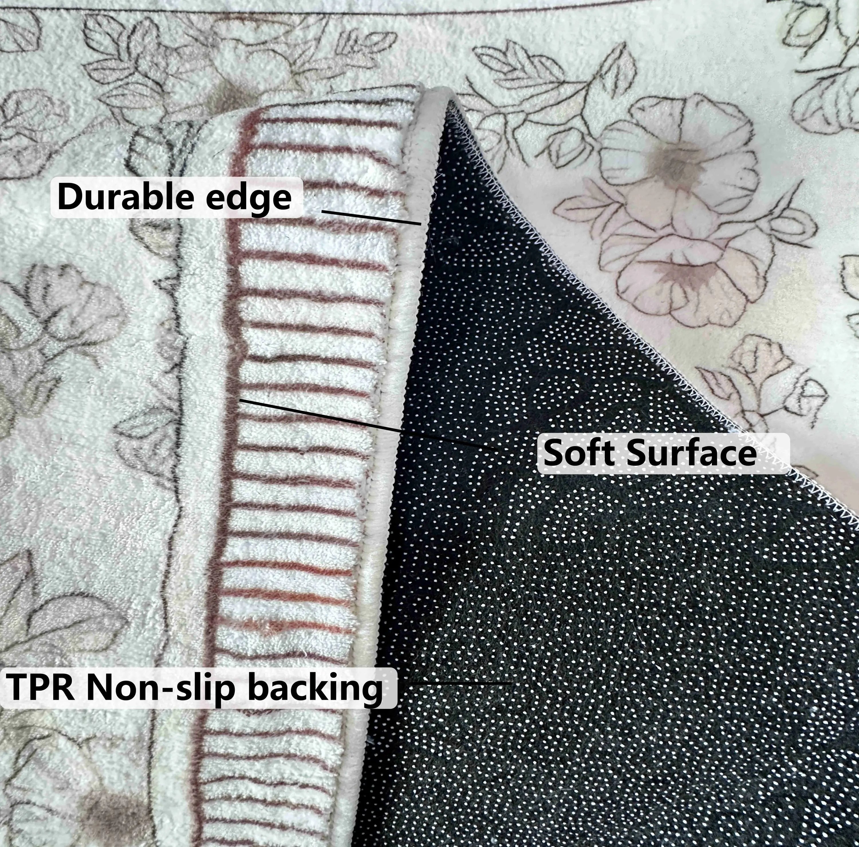 Navak Carpet Exclusive Picksins Fresh Imitation Cashmere Rug Insulation Easy To Care Bedroom Bed Blanket Cloakroom Carpet Bathroom Door Mat Home Decor