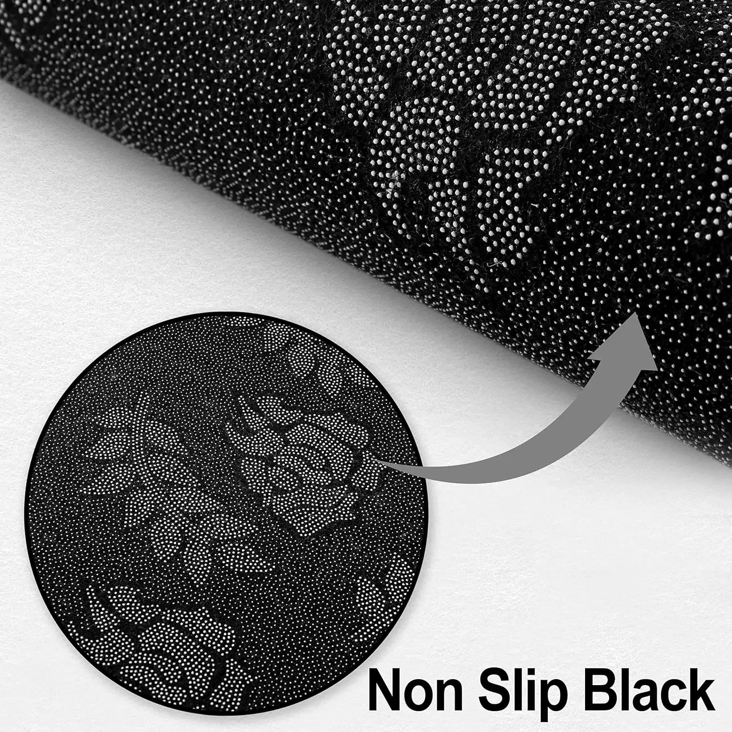 Navak Carpet Exclusive Picks Simple Lines Semi-Circular Carpet Durable And Easy To Clean Home Bedroom Bedside Rug Entrance Doormat Home Decor