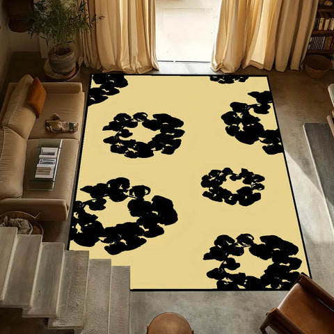Navak Carpet small T-Tears carpet Anti-Slip Kitchen Bedroom fashion D-Denim Handmade Tufted Rug Luxury Living Room Entrance Decoration