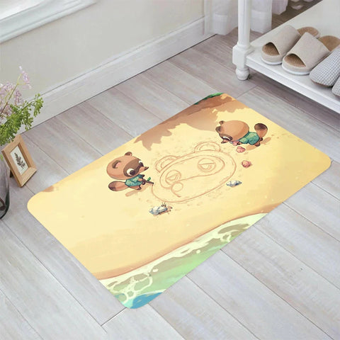 Navak Carpet Animal C-Crossing Game Floor Mat Home Carpet Entrance of House Room Rugs Carpets Balcony Kitchen Rug Foot Doormat Door Mats Bath