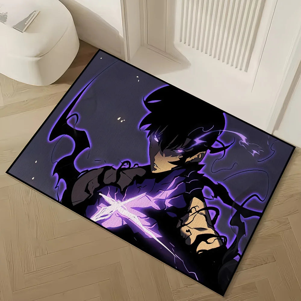 Navak Carpet Door Mat For Cool Living Room Bedside Decoration Bed Solo Floor Bath Kitchen 2 Entrance Carpet Large Anime Leveling Rug