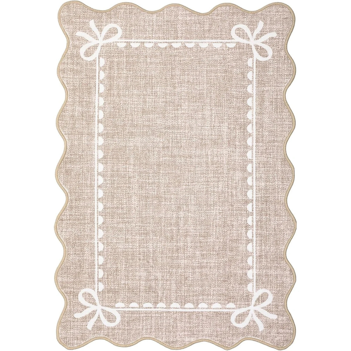 Navak Carpet Pink Carpet for Living Room Bedroom Bedside Floor Mats Long Strip Soft Plush Rugs Machine Washable Foldable Large Area Mat 거실카페트