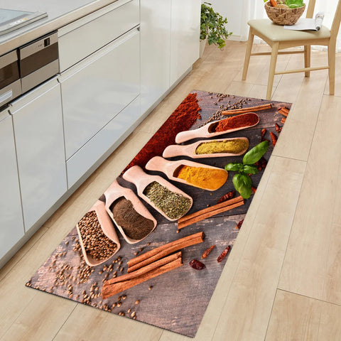 Navak Carpet Modern Kitchen Mat Home Entrance Doormat Hallway Bedroom Living Room Decoration Floor Carpet Balcony Bathroom Anti-Slip Long Rug