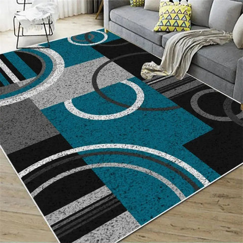 Navak Carpet Exclusive Picks Nordic Abstract Carpet Living Room Bedroom Kitchen Dining Room Floor Mat Home Decor Geometric Large Area Floor Mat