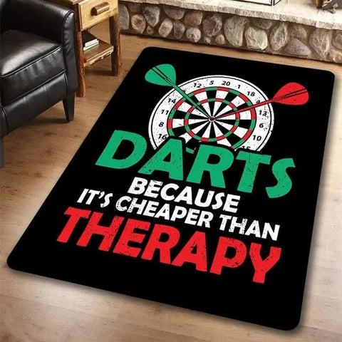 Navak Carpet Playroom Dart Carpet for Living Room Bedroom Decorations Sofa Table Large Area Rugs Game Room Floor Mat Target Bullseye Alfombra
