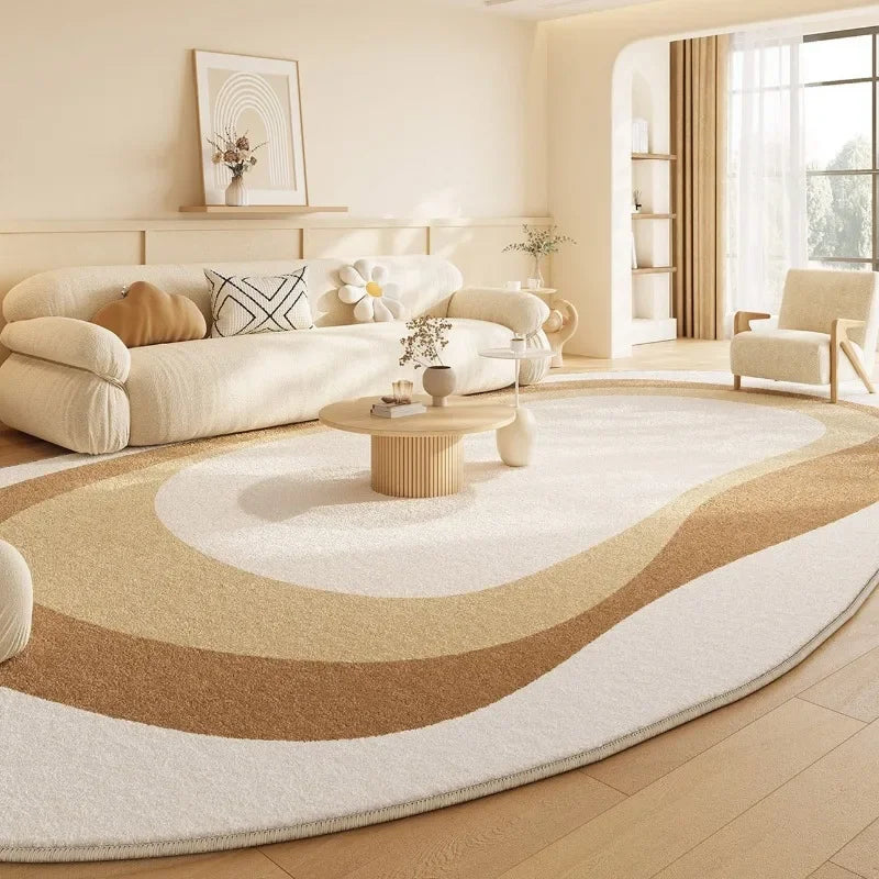 Navak Carpet Irregular Gradient Decorate Living Room Carpet Simple Art Bedroom Soft Floor Mat Home Cloakroom Coffee Table Rug Ковер Tapis 러그