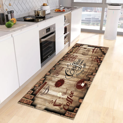 Navak Carpet Kitchen Floor Mat Hallway Entrance Doormat Home Living Room Children Bedroom Decoration Long Carpet Bath Door Anti-Slip Foot Rug
