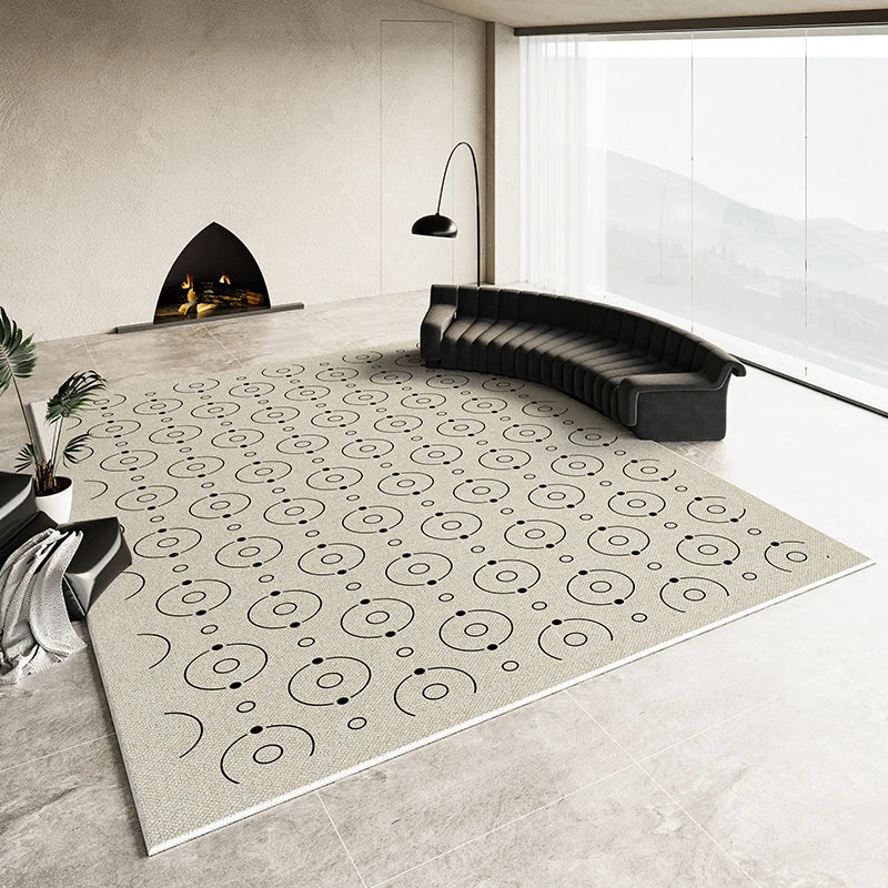 Navak Carpet Light Luxury Living Room Sofa Rugs Simplicity Bedroom Decoration Carpet Game Room Lounge Rug Large Area Balcony Non-slip Carpets