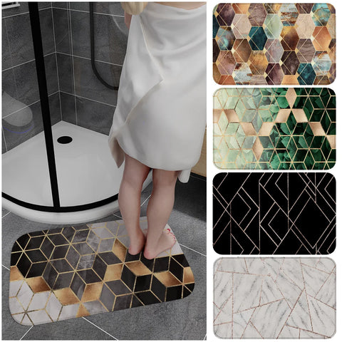 Navak Carpet Geometry Long Rugs Nordic Style Home Doormat Bathroom-Toilet Mats Bedroom Modern Home Decor