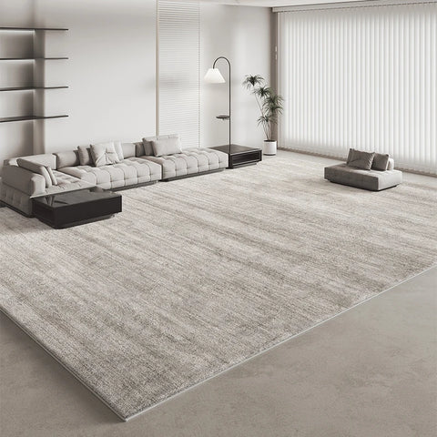 Navak Carpet Italian Minimalist Carpets for Living Room Light Luxury Bedroom Decor Plush Carpet Fluffy Soft Grey Area Rug Home Thickened Mat
