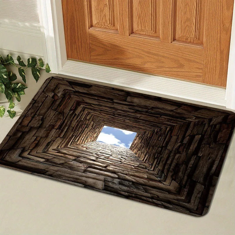 Navak Carpet Exclusive Picks Summer Carpet Entrance Door Visual Three-Dimensional Floor Mat Planting e-Sports Room Abyss Mat Home Decoration