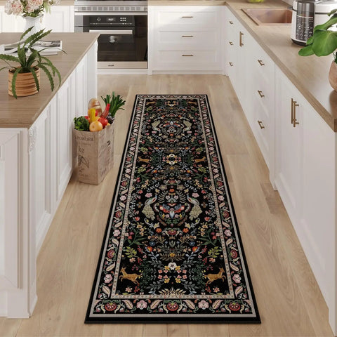 Navak Carpet Kitchen Floor Mat Runner Rug Hallway Non-slip Long Carpet Home Decoration Wear-resistant Laundry Room Foot Mats Alfombra Cocina