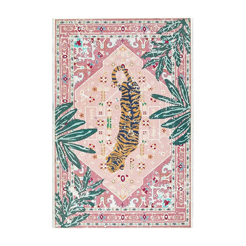 Navak Carpet Living Room Carpet Non-slip Machine Washable Easy To Fold Bedroom Rug Imitation Cashmere Retro Large Size Floor Mat Alfombra 양탄자