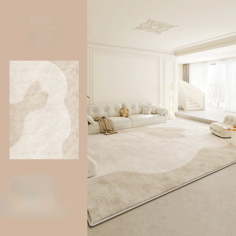 Navak Carpet Large Area Rugs for Bedroom Cream Style Living Room Decoration Plush Carpet Home Fluffy Soft Rug Thick Anti-slip Study Floor Mat