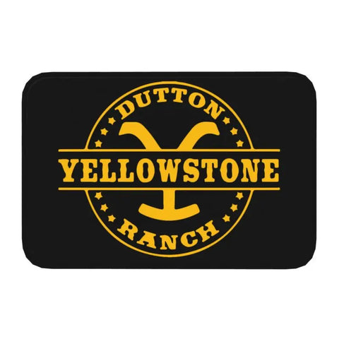 Navak Carpet Yellowstone Front Door Mat Anti-Slip Indoor Quick Dry Dutton Ranch Doormat Kitchen Balcony Entrance Rug Carpet