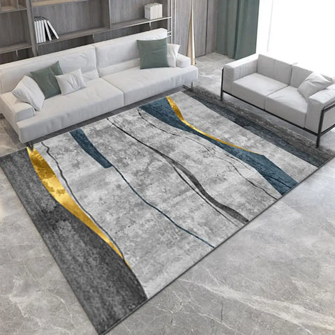 Navak Carpet Exclusive Picks Nordic Geometric Crystal Velvet Carpet Living Room Sofa Coffee Table Carpet Home Decor Bedroom Kitchen Lounge Carpet
