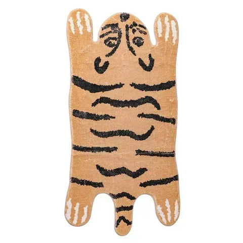 Navak Carpet Exclusive Picks Cartoon Leopard Carpet For Cooling And Warmth, Home Decoration, Bedroom Plush Floor Mat, Living Room Rest Area Floor Mat