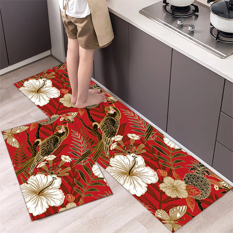 Navak Carpet Absorbent Kitchen Rug Non-slip Floor Mat Absorb Oil Kitchen Long Area Rug Bedroom Carpet Entrance Doormat Home Decor Room Tapis