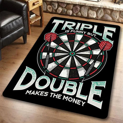 Navak Carpet Playroom Dart Carpet for Living Room Bedroom Decorations Sofa Table Large Area Rugs Game Room Floor Mat Target Bullseye Alfombra