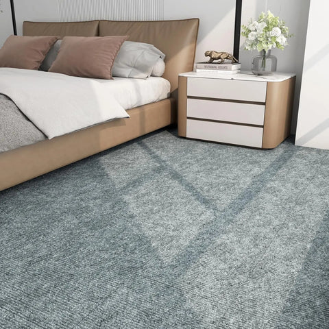 Navak Carpet 40/30/20/1pcs Self-adhesive Anti Slip Splicing Block Floor Mute Rug Bedroom Mat Carpet Water Absorption Kitchen Living Room Home