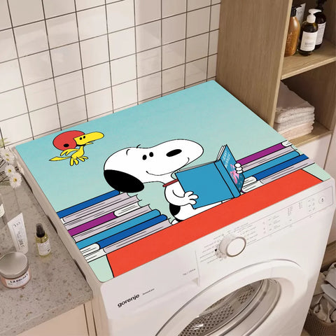 Navak Carpet Cute Cartoon Dog-S-SnoopyS Printed Dish Drying Mat Super Absorbent Coffee Drain Pad Tableware Quick Dry Rug Kitchen Dinnerware