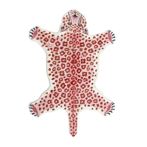 Navak Carpet Exclusive Picks Cartoon Leopard Carpet For Cooling And Warmth, Home Decoration, Bedroom Plush Floor Mat, Living Room Rest Area Floor Mat